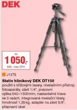 DEK DEK Stativ hliníkový DT150 nabídka