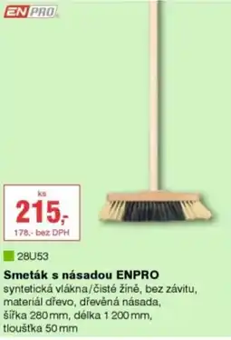 DEK Enpro smeták s násadou nabídka
