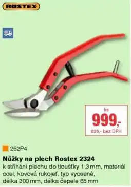 DEK Rostex nůžky na plech 2324 nabídka