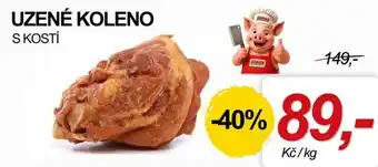 Zeman uzené kolenos kostí