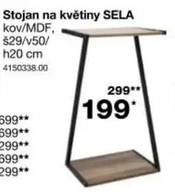 Sconto Stojan na květiny Sela nabídka