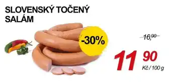 Slovenský točený salám