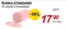 ZEMAN Šunka standard nabídka