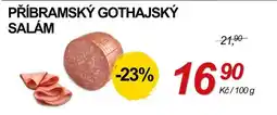 ZEMAN Příbramský gothajský salám nabídka