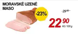ZEMAN Moravské uzené maso nabídka