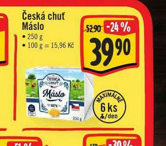 Jip Česká chuť máslo nabídka