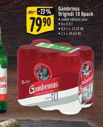 Jip Pivo gambrinus originál nabídka