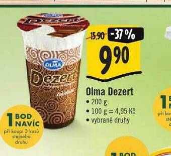 Jip Olma dezert nabídka