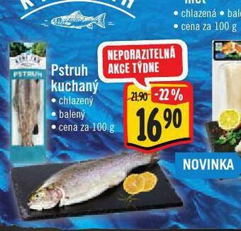 Jip Pstruh kuchaný nabídka