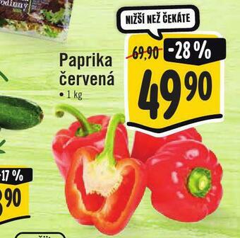 Jip Paprika červená nabídka