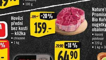 Jip Hovězí přední bez kosti - kližka nabídka