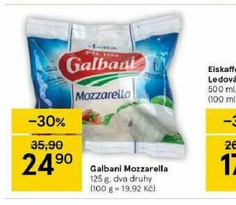 Tesco Mozzarella nabídka