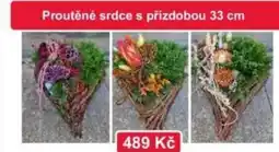 Konzum Proutěné srdce s přízdobou nabídka