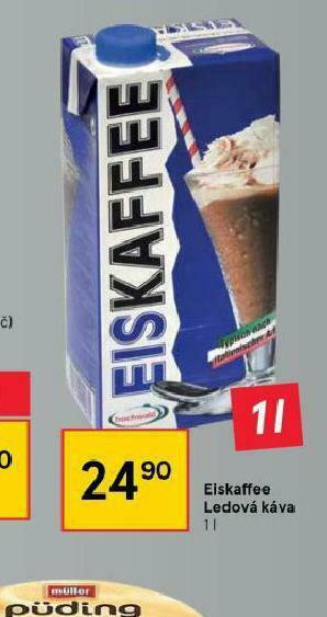 Tesco Eiskaffee ledová káva nabídka