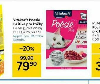 Tesco Vitakraft poesie paštika pro kočky nabídka