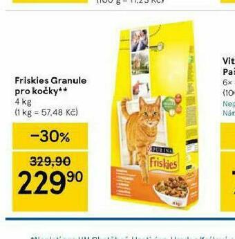 Tesco Friskies granule pro kočky nabídka