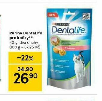 Tesco Purina dentalife pro kočky nabídka