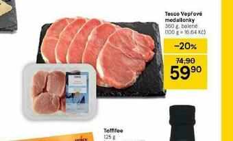 Tesco Vepřové medailonky nabídka