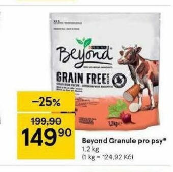 Tesco Beyond granule pro psy nabídka