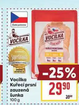 Billa Vocilka Kuřecí prsní zauzená šunka nabídka