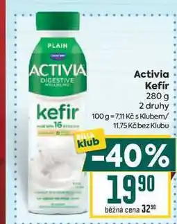 Billa Activia Kefír nabídka