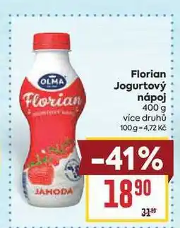 Billa Florian Jogurtový nápoj nabídka