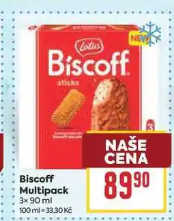Billa Biscoff Multipack nabídka