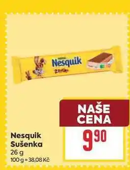 Billa Nesquik Sušenka nabídka
