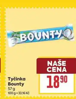 Billa Tyčinka Bounty nabídka