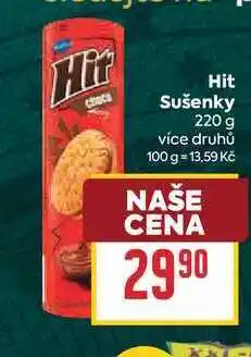 Billa Hit Sušenky nabídka
