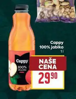 Billa Cappy 100% jablko nabídka