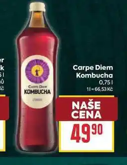 Billa Carpe Diem Kombucha nabídka