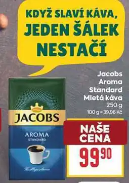 Billa Jacobs Aroma Standard Mletá káva nabídka