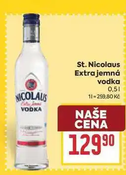 Billa St. Nicolaus Extra jemná vodka nabídka