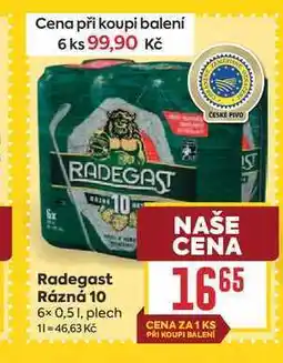 Billa Radegast Rázná 10 6x 0,51, plech nabídka