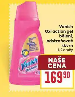 Billa Vanish Oxi action gel bělení, odstraňovač skvrn nabídka