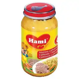 Billa Hami masozeleninový příkrm 200g, vybrané druhy nabídka