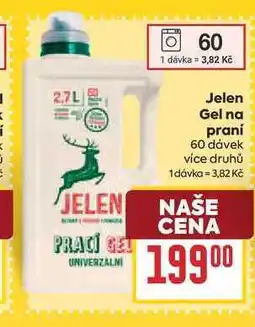 Billa Jelen Gel na praní 60 dávek nabídka