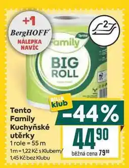 Billa Tento Family Kuchyňské utěrky 1role nabídka