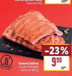 Billa Uzená žebra nabídka