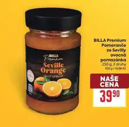 Billa BILLA Premium Pomeranče ze Sevilly ovocná pomazánka nabídka