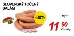 ZEMAN Slovenský točený salám nabídka