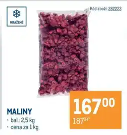 Makro Maliny nabídka