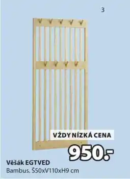 JYSK Věšák EGTVED nabídka