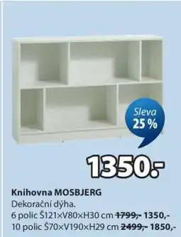 JYSK Knihovna MOSBJERG nabídka