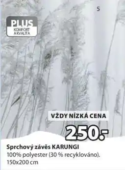 JYSK SPRCHOVÝ ZÁVĚS KARUNGI nabídka