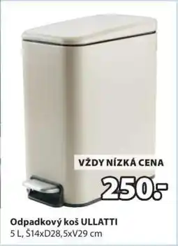 JYSK ODPADKOVÝ KOŠ ULLATTI nabídka