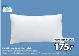 JYSK Polštář z paměťové pěny HOVIN nabídka