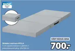 JYSK Skládací matrace HYLLA nabídka
