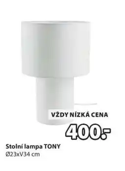 JYSK Stolní lampa TONY nabídka